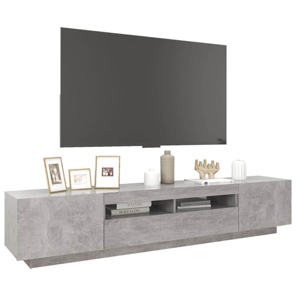 TV Schrank Mit Led-Leuchten Fernsehschrank Lowboard Mehrere Auswahl Vidaxl