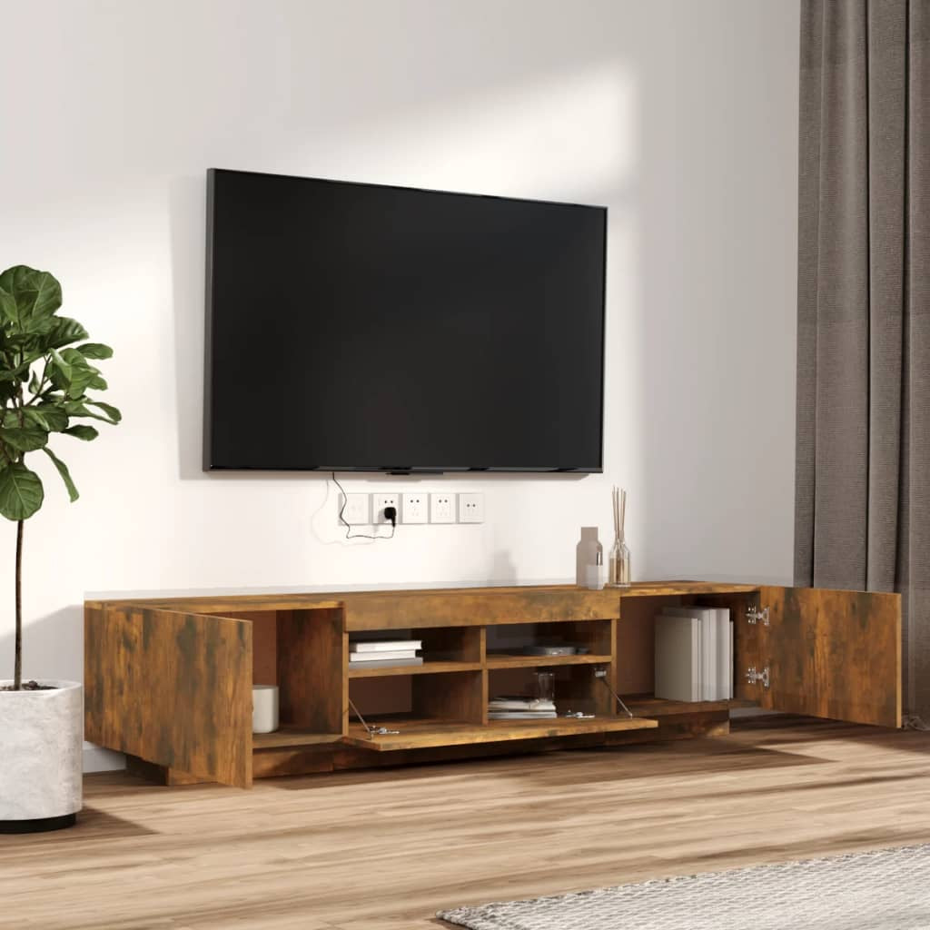 TV Schrank Mit Led-Leuchten Fernsehschrank Lowboard Mehrere Auswahl Vidaxl