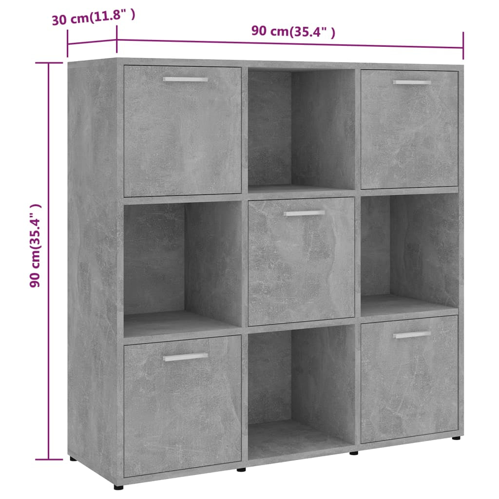 Bücherregal Raumteiler Wandregal Büroregal Standregal Holzwerkstoff Vidaxl