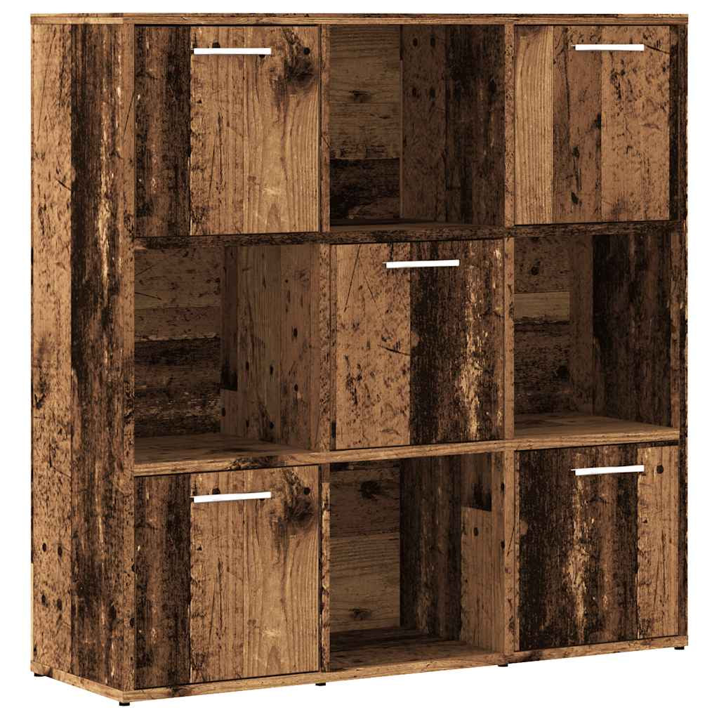 Bücherregal Raumteiler Wandregal Büroregal Standregal Holzwerkstoff Vidaxl