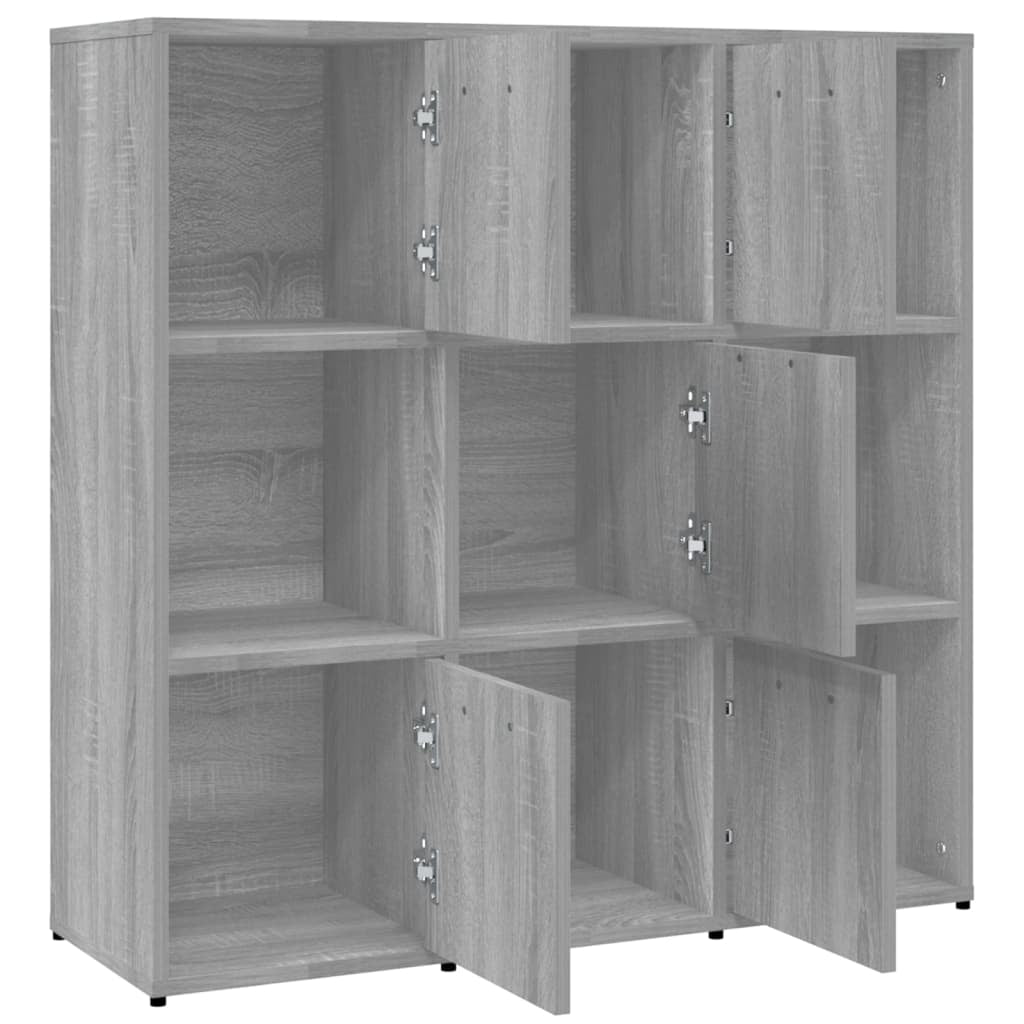 Bücherregal Raumteiler Wandregal Büroregal Standregal Holzwerkstoff Vidaxl