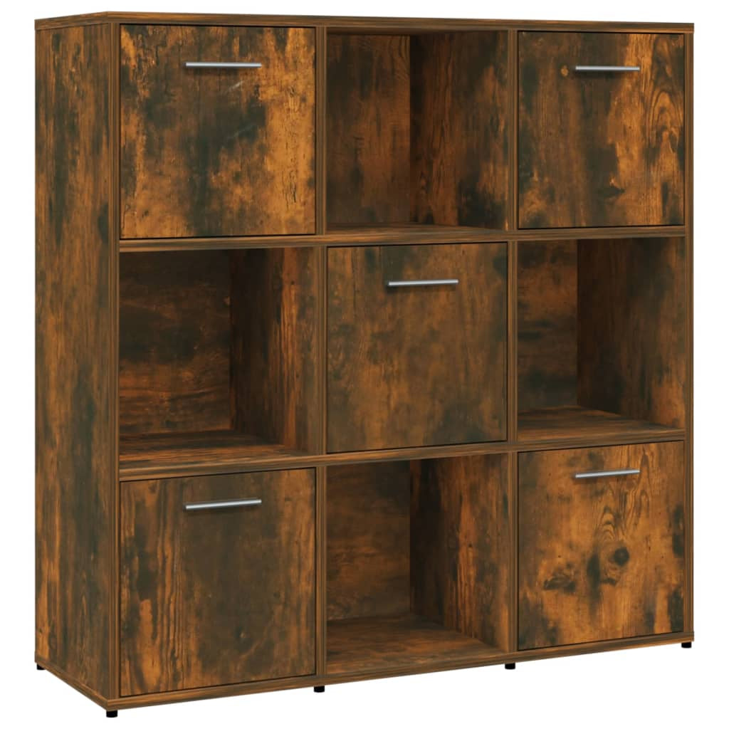Bücherregal Raumteiler Wandregal Büroregal Standregal Holzwerkstoff Vidaxl