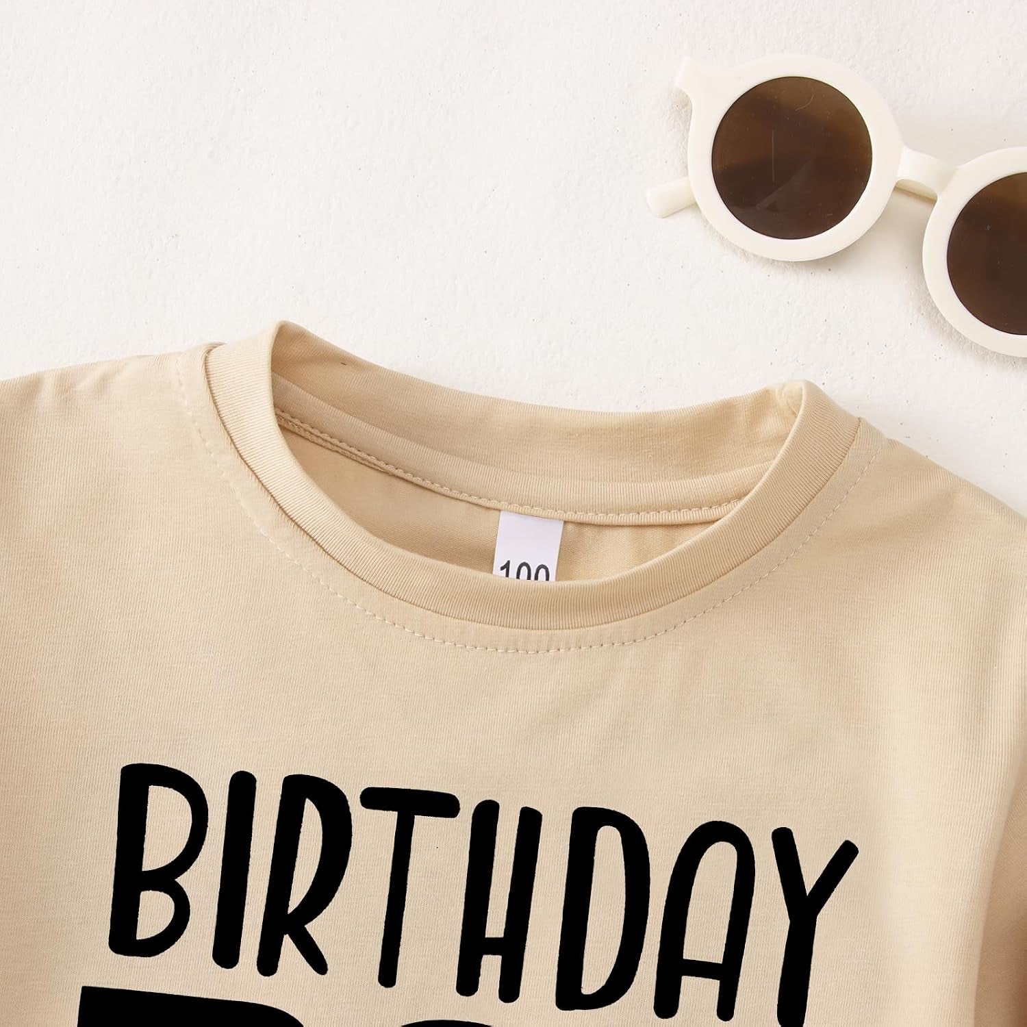 Junge Geburtstag T-Shirt Birthday Boy Drucken Shirt 1-8 Jahre Kinder Tshirt Geburtstags Shirts Für Jungen Sommer Kurzarm Top Bequeme Rundhals Oberteile Geschwister Kleidung
