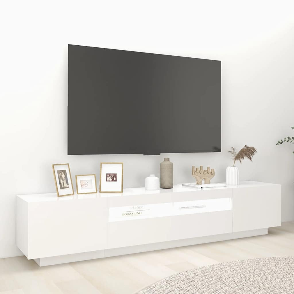 TV Schrank Mit Led-Leuchten Fernsehschrank Lowboard Mehrere Auswahl Vidaxl