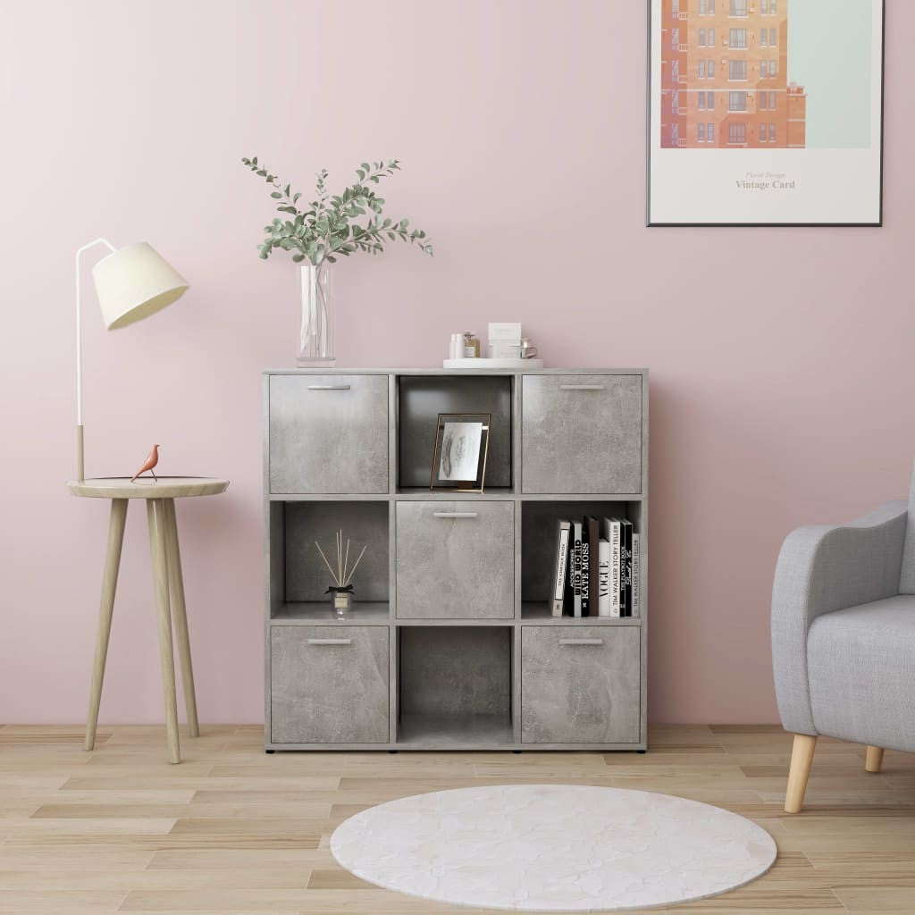 Bücherregal Raumteiler Wandregal Büroregal Standregal Holzwerkstoff Vidaxl
