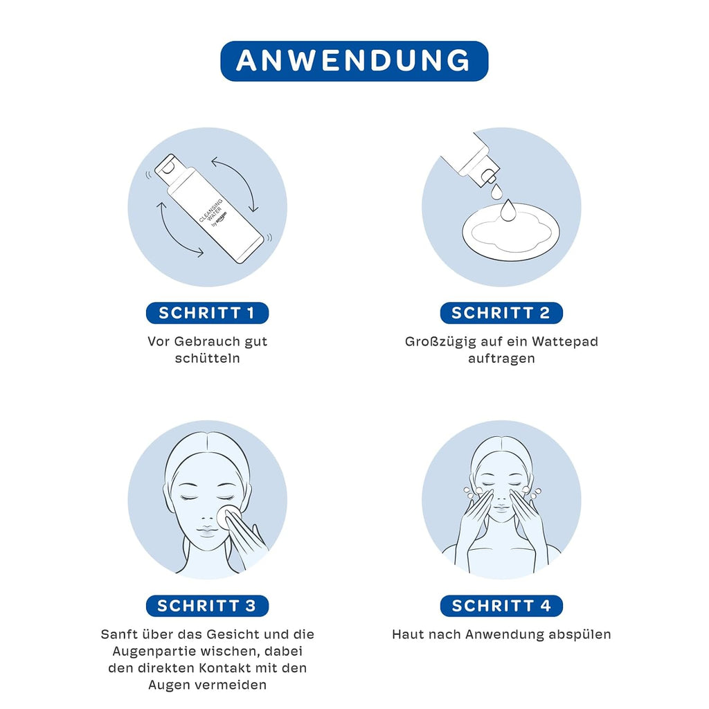 By Amazon Gesichtsreinigungswasser Mit Mandelextrakt, 2 X 200 Ml