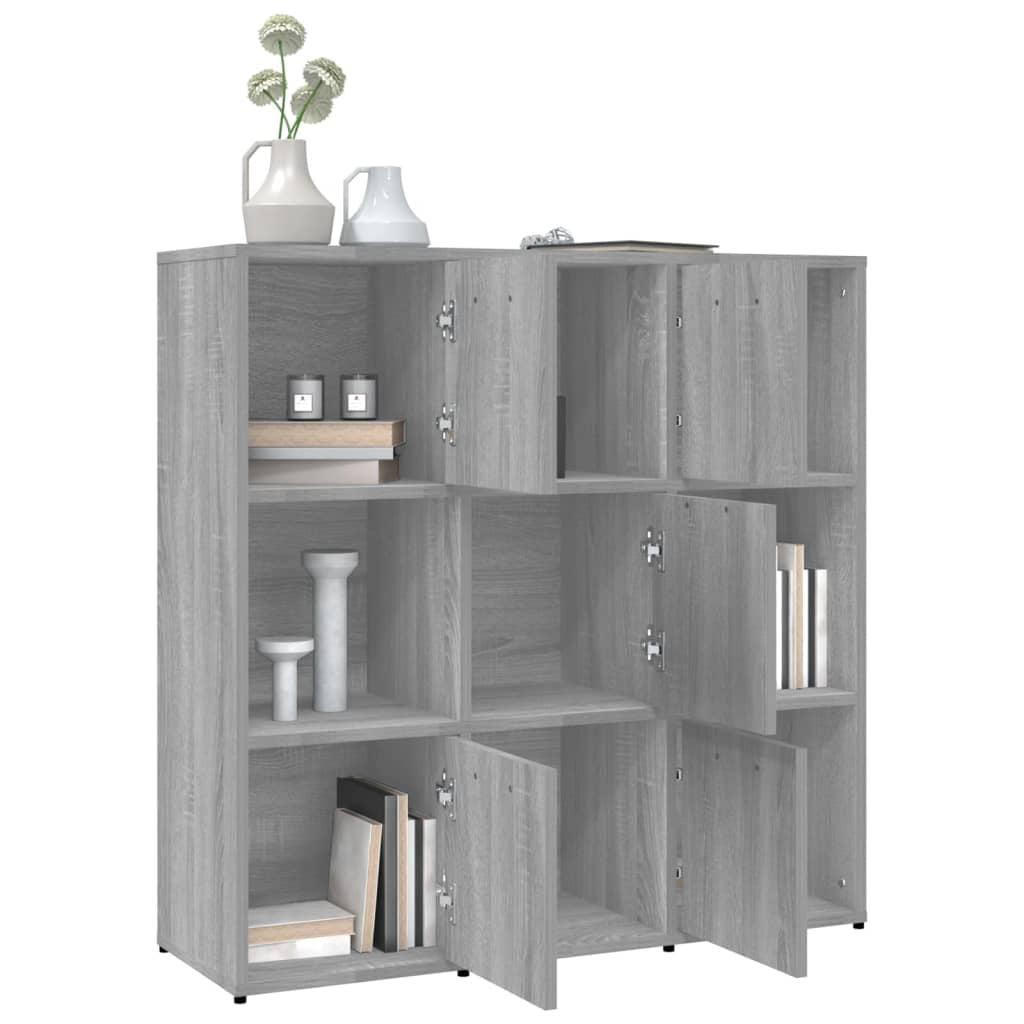 Bücherregal Raumteiler Wandregal Büroregal Standregal Holzwerkstoff Vidaxl