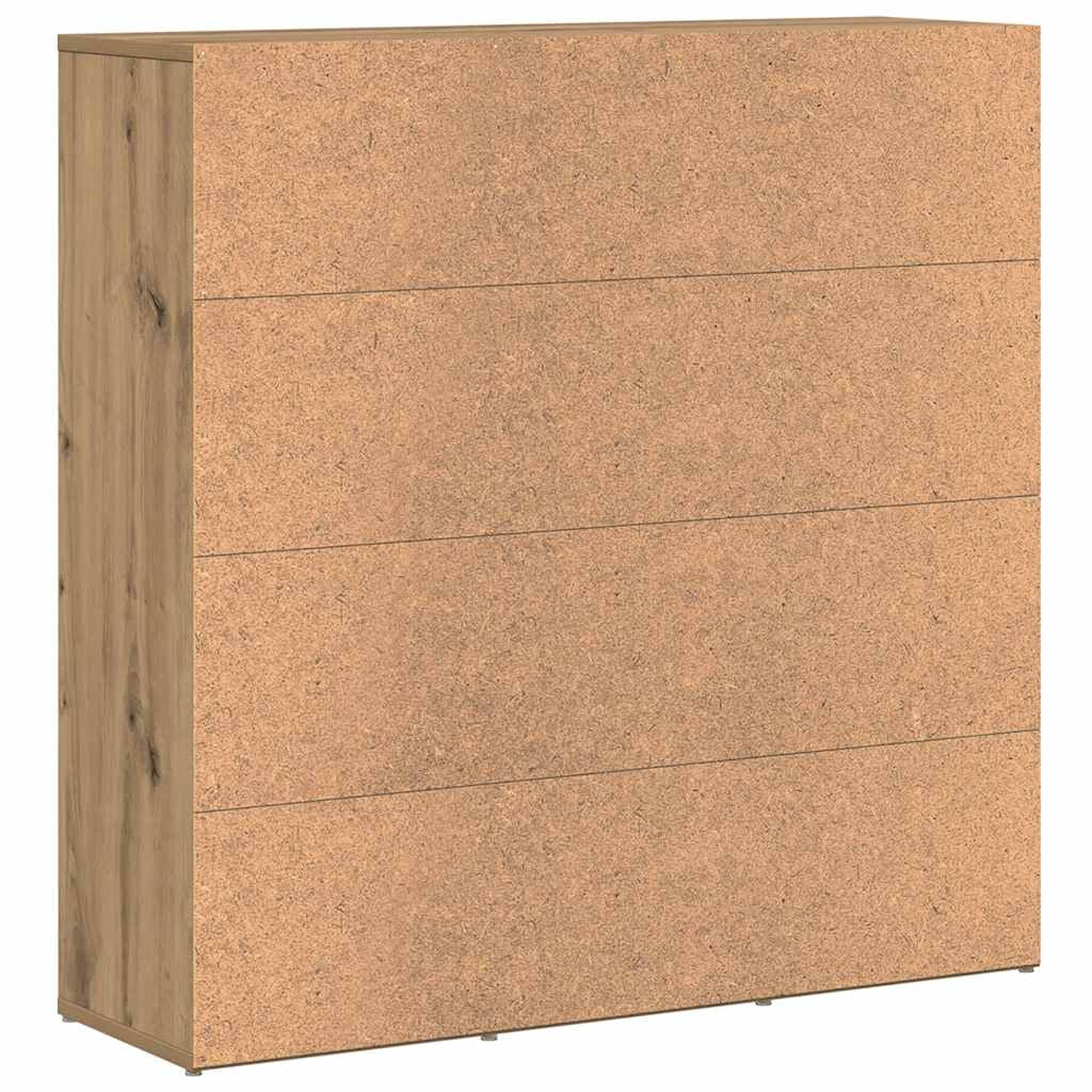 Bücherregal Raumteiler Wandregal Büroregal Standregal Holzwerkstoff Vidaxl
