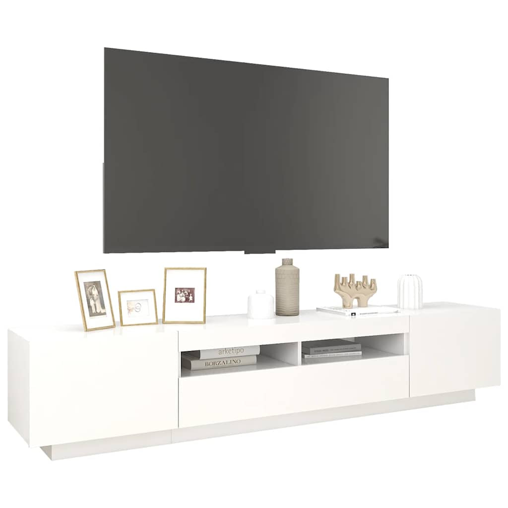 TV Schrank Mit Led-Leuchten Fernsehschrank Lowboard Mehrere Auswahl Vidaxl