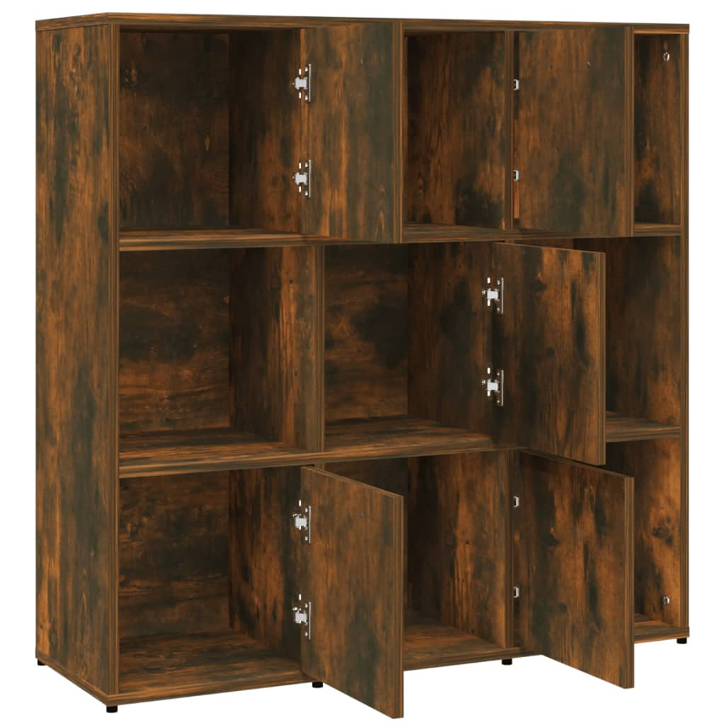 Bücherregal Raumteiler Wandregal Büroregal Standregal Holzwerkstoff Vidaxl