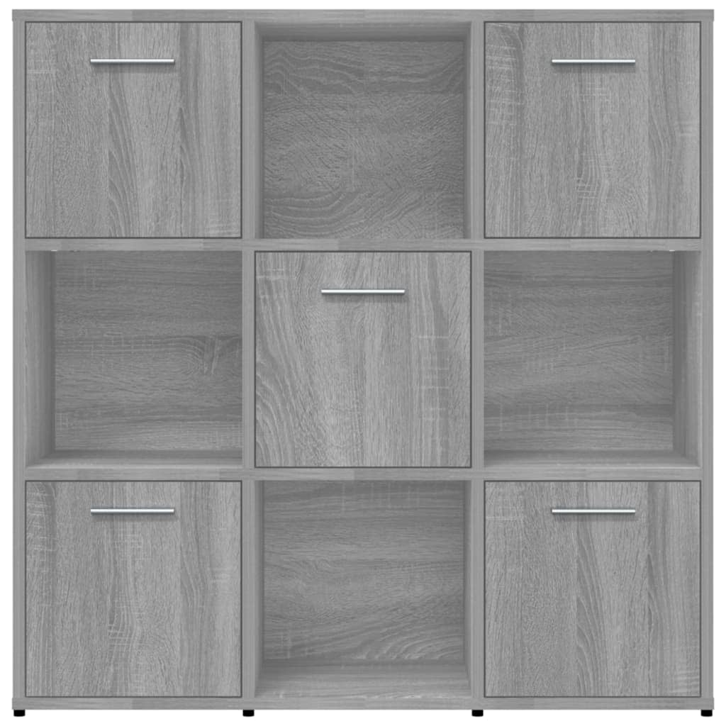 Bücherregal Raumteiler Wandregal Büroregal Standregal Holzwerkstoff Vidaxl