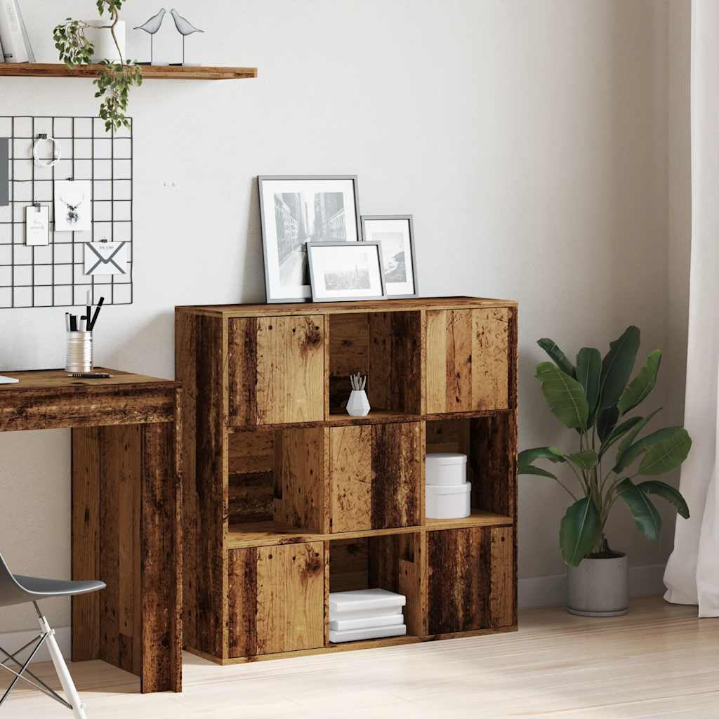 Bücherregal Raumteiler Wandregal Büroregal Standregal Holzwerkstoff Vidaxl