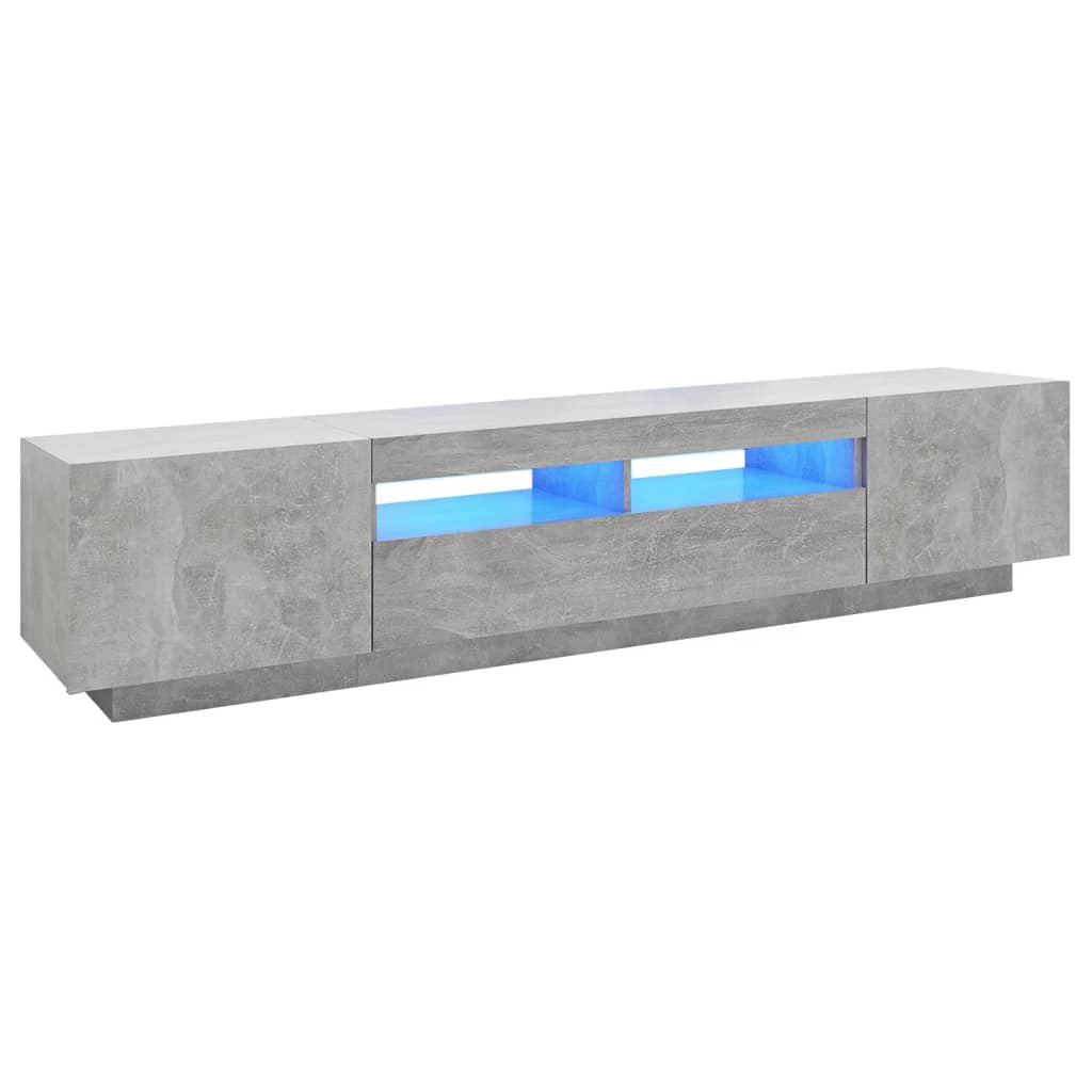 TV Schrank Mit Led-Leuchten Fernsehschrank Lowboard Mehrere Auswahl Vidaxl