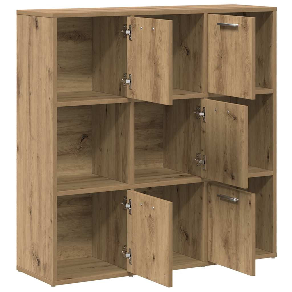Bücherregal Raumteiler Wandregal Büroregal Standregal Holzwerkstoff Vidaxl