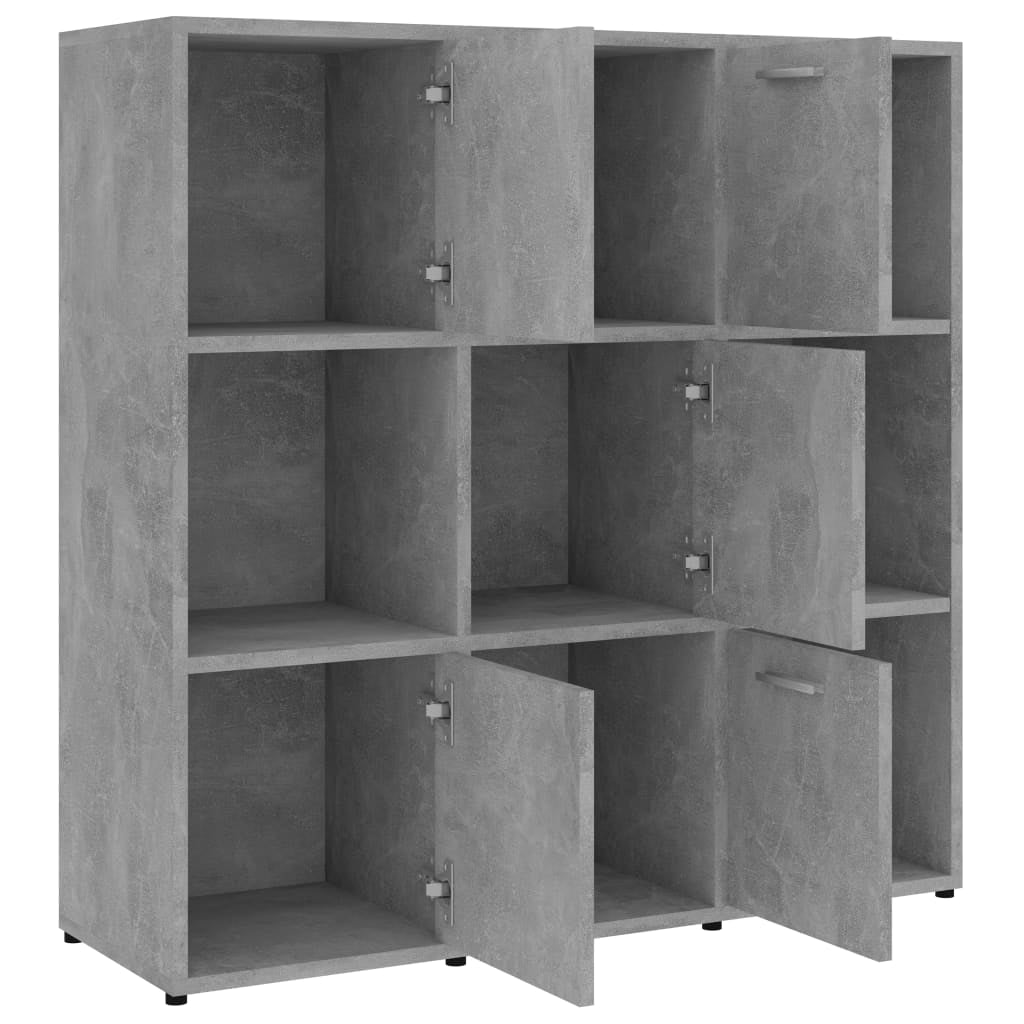 Bücherregal Raumteiler Wandregal Büroregal Standregal Holzwerkstoff Vidaxl