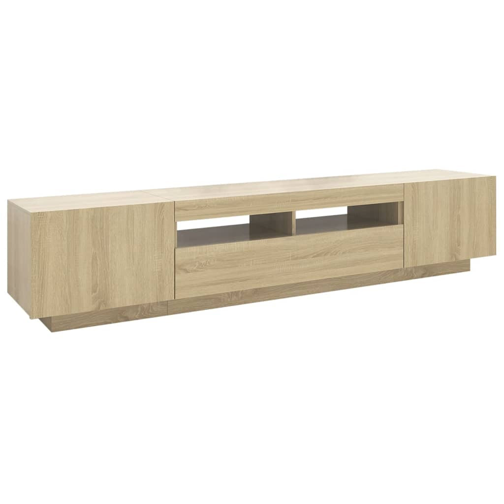 TV Schrank Mit Led-Leuchten Fernsehschrank Lowboard Mehrere Auswahl Vidaxl
