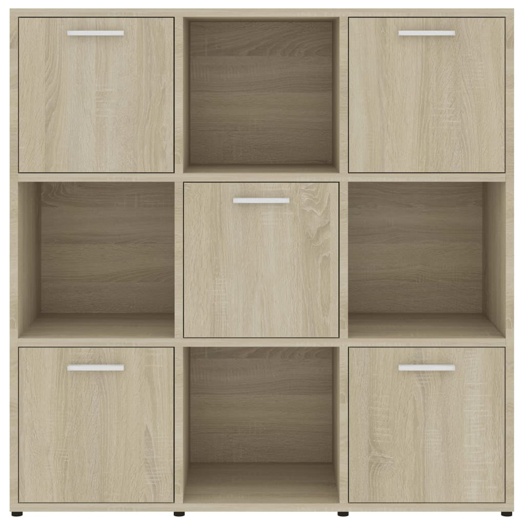 Bücherregal Raumteiler Wandregal Büroregal Standregal Holzwerkstoff Vidaxl