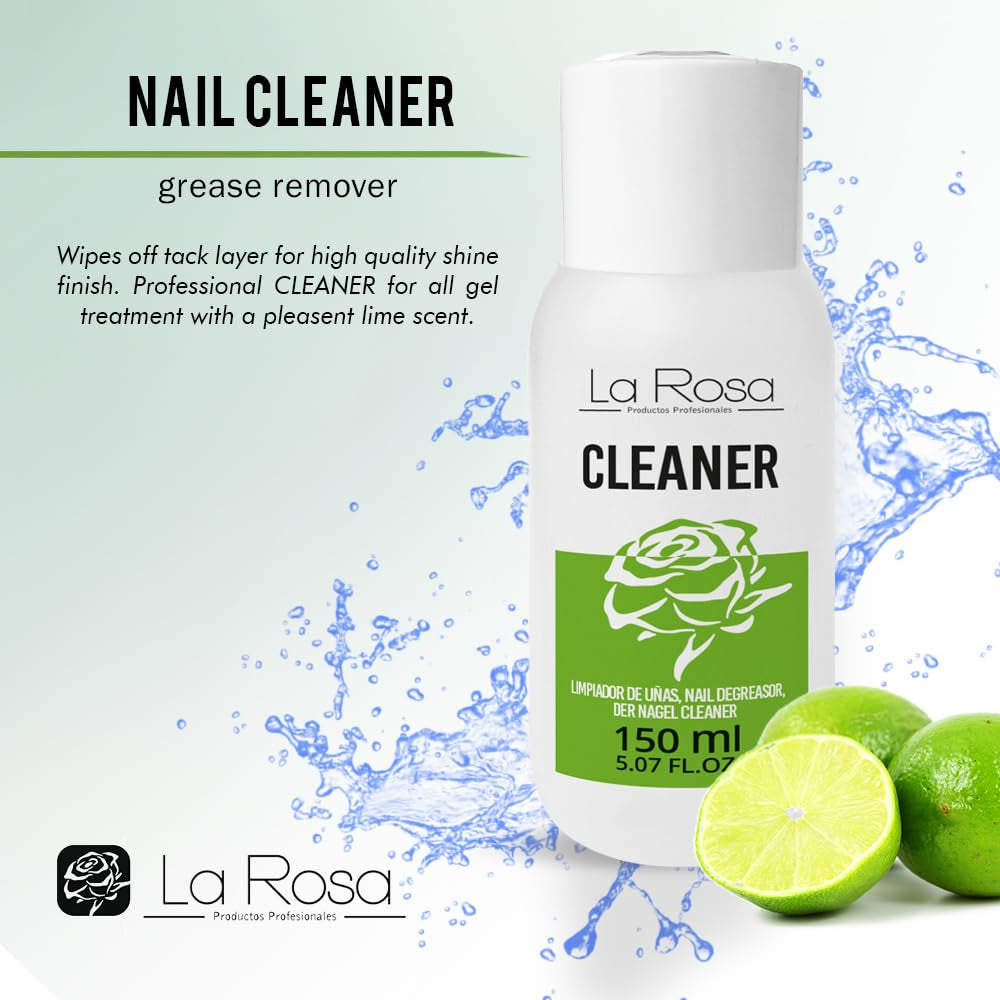 Larosa Nail CLEANER 150Ml Nagel Cleaner Nagel Entfetter Für Nagellack, Gelnägel - Nail CLEANSER