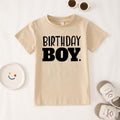 Junge Geburtstag T-Shirt Birthday Boy Drucken Shirt 1-8 Jahre Kinder Tshirt Geburtstags Shirts Für Jungen Sommer Kurzarm Top Bequeme Rundhals Oberteile Geschwister Kleidung