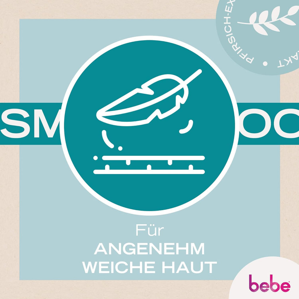 Bebe Peeling Für Zarte Haut 150 G, Sanfte Gesichtsreinigung Mit Aprikosenextrakt Und -Duft, Gründliche Hautreinigung Für Normale Haut Und Mischhaut