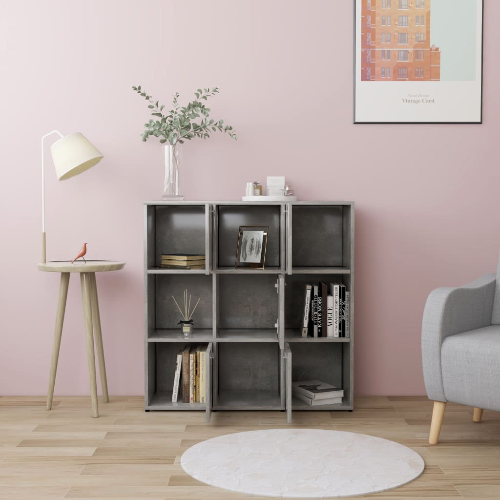 Bücherregal Raumteiler Wandregal Büroregal Standregal Holzwerkstoff Vidaxl