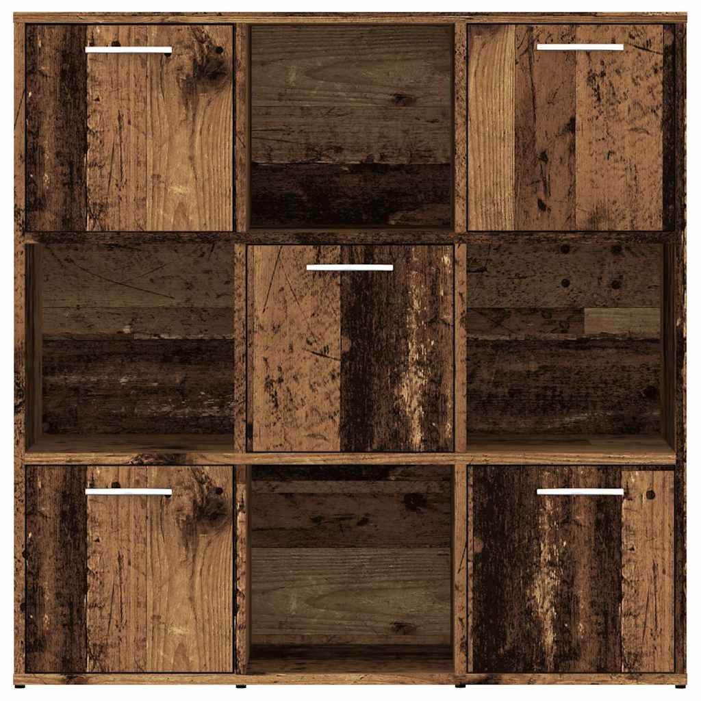 Bücherregal Raumteiler Wandregal Büroregal Standregal Holzwerkstoff Vidaxl
