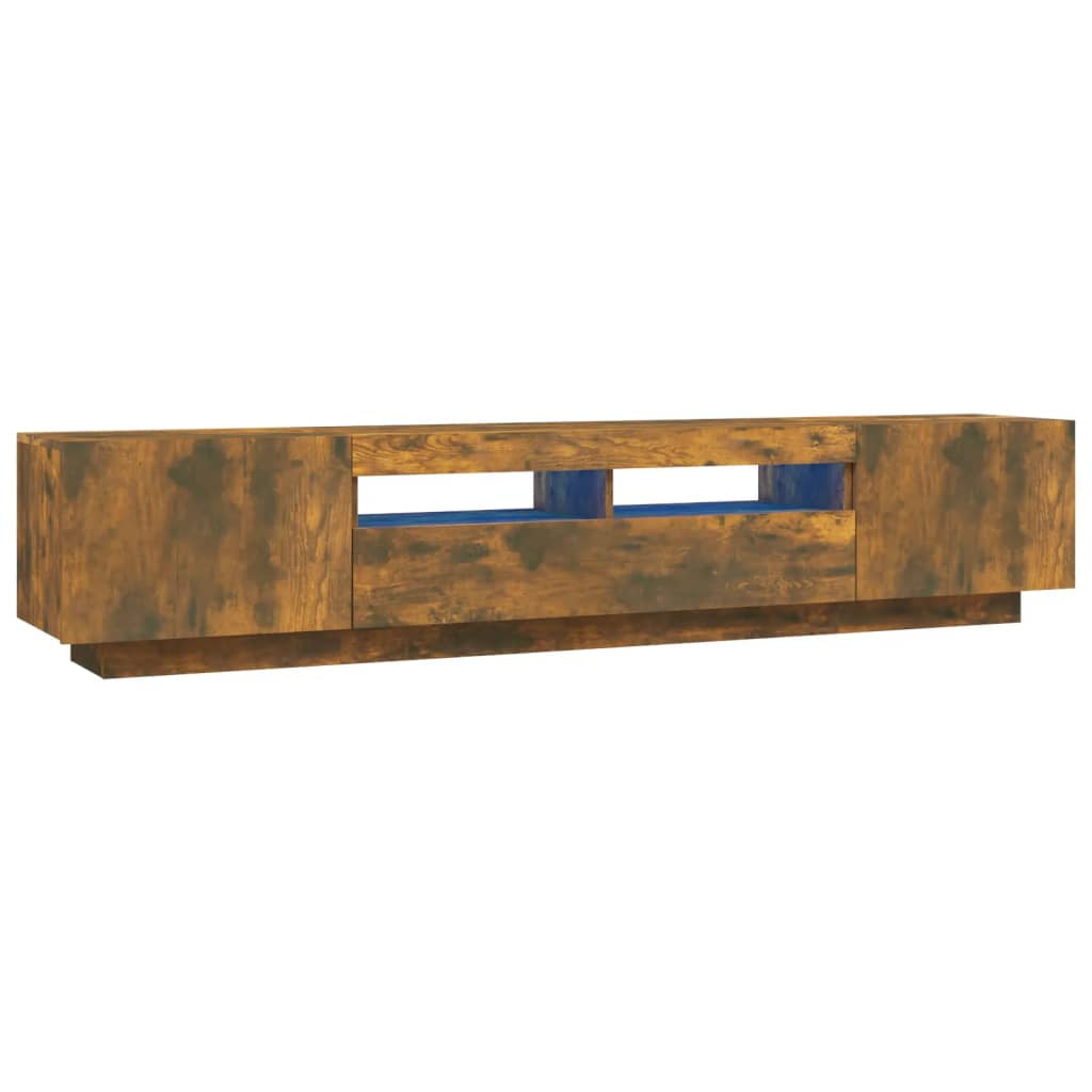 TV Schrank Mit Led-Leuchten Fernsehschrank Lowboard Mehrere Auswahl Vidaxl