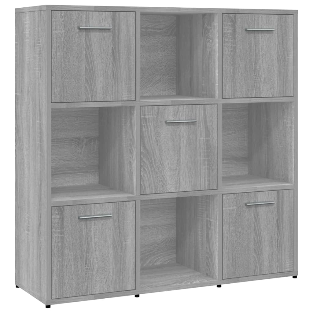 Bücherregal Raumteiler Wandregal Büroregal Standregal Holzwerkstoff Vidaxl