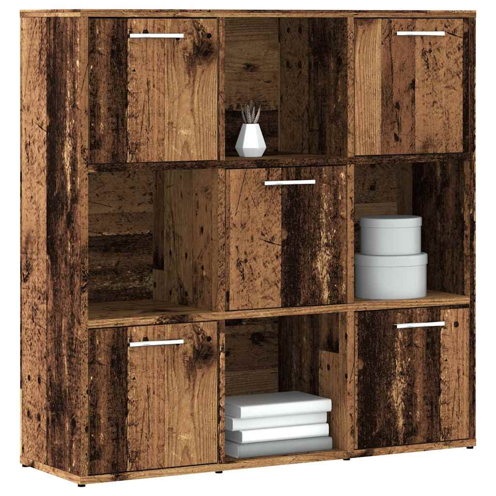 Bücherregal Raumteiler Wandregal Büroregal Standregal Holzwerkstoff Vidaxl