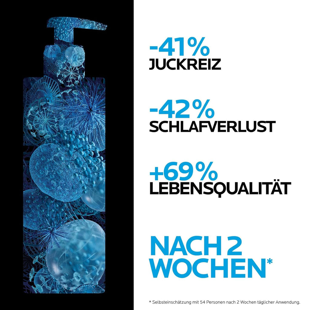 La Roche Posay Bodylotion Für Trockene, Zu Neurodermitis Neigende Haut, Stärkt Mikrobiom, Mildert Juckreiz, Mit Niacinamid Und Sheabutter, Lipikar Baume AP + M, 400 Ml