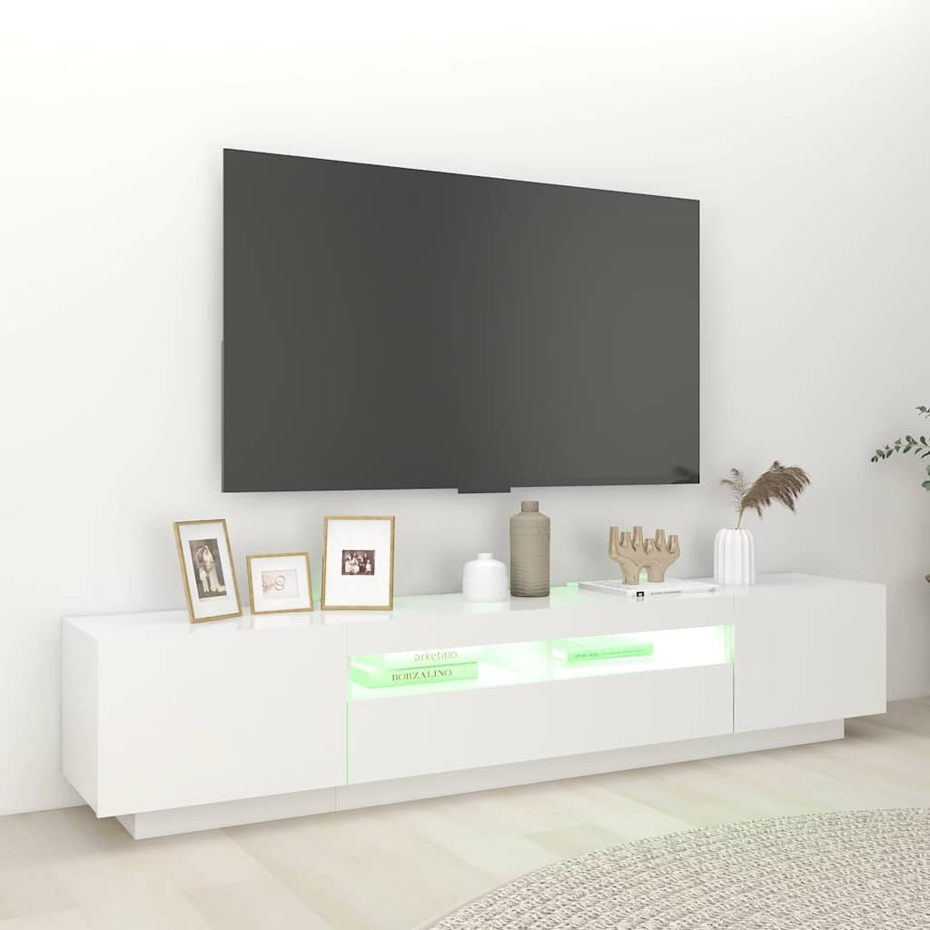 TV Schrank Mit Led-Leuchten Fernsehschrank Lowboard Mehrere Auswahl Vidaxl
