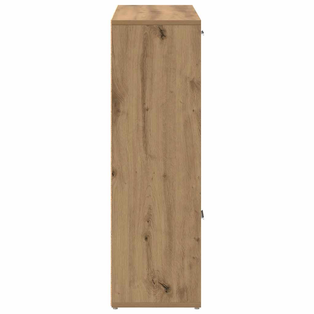 Bücherregal Raumteiler Wandregal Büroregal Standregal Holzwerkstoff Vidaxl
